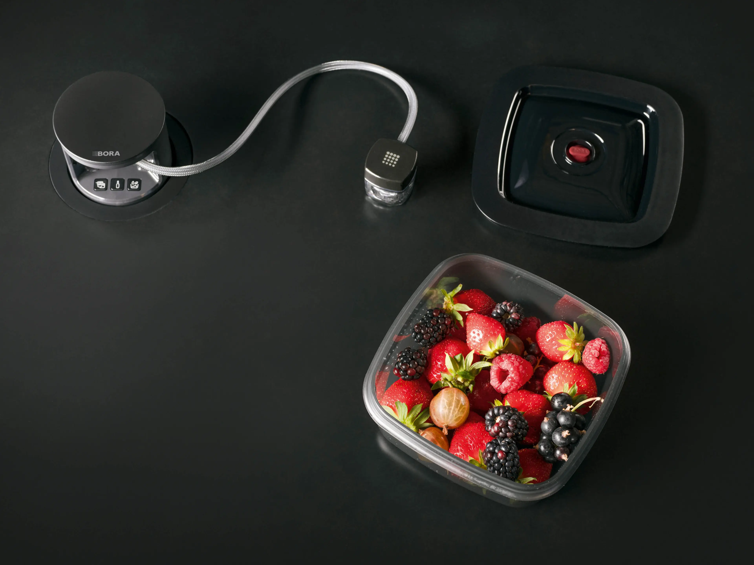 8 BORA QVac vakuumski sistem sa vakuumskom posudom