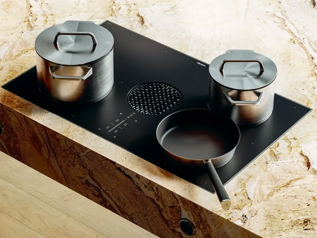 wvldlvkavm0ksifgeb2o BORA X Pure ploča za kuvanje sa inteligentnim sControl komandama i tihim ventilacionim sistemom.