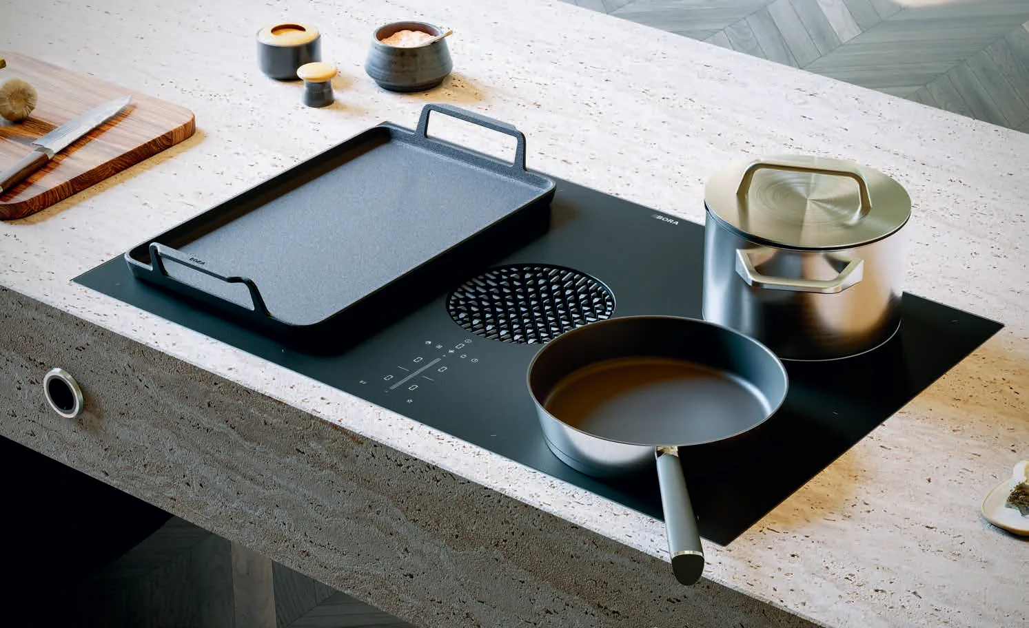 zbovihtzurjy61nshg3z BORA X Pure ploča za kuvanje sa ventilacijom nadole – inovativan sistem za savremene enterijere.